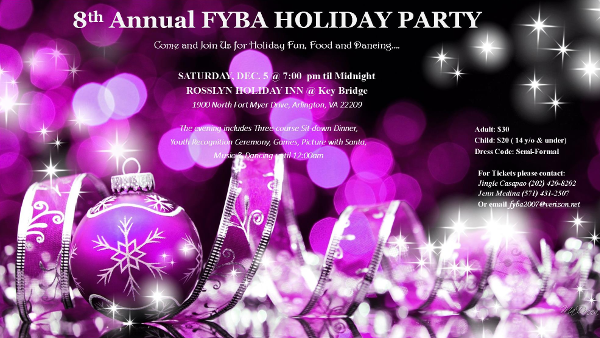 FYBA Holiday Party 2015 Leaflet